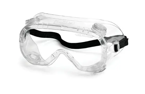 

Traditional Technician Splash Safety Goggle with Clear Anti-Fog Lens and 390 Cap Vent
