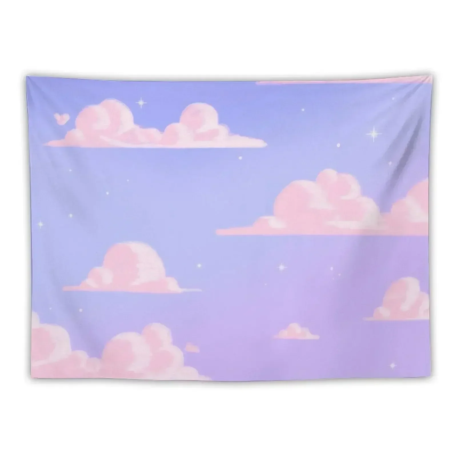 

Pink Clouds Purple Sky Lo Fi Tapestry Home Supplies Anime Decor Tapestry