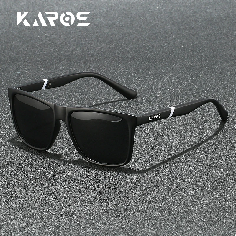 KAROS Polarized Sunglasses Men Women Sports Fishing Mirror Sun Glassses Driving Outdoor Travel Ultralight UV400 Eyewear YZ2015