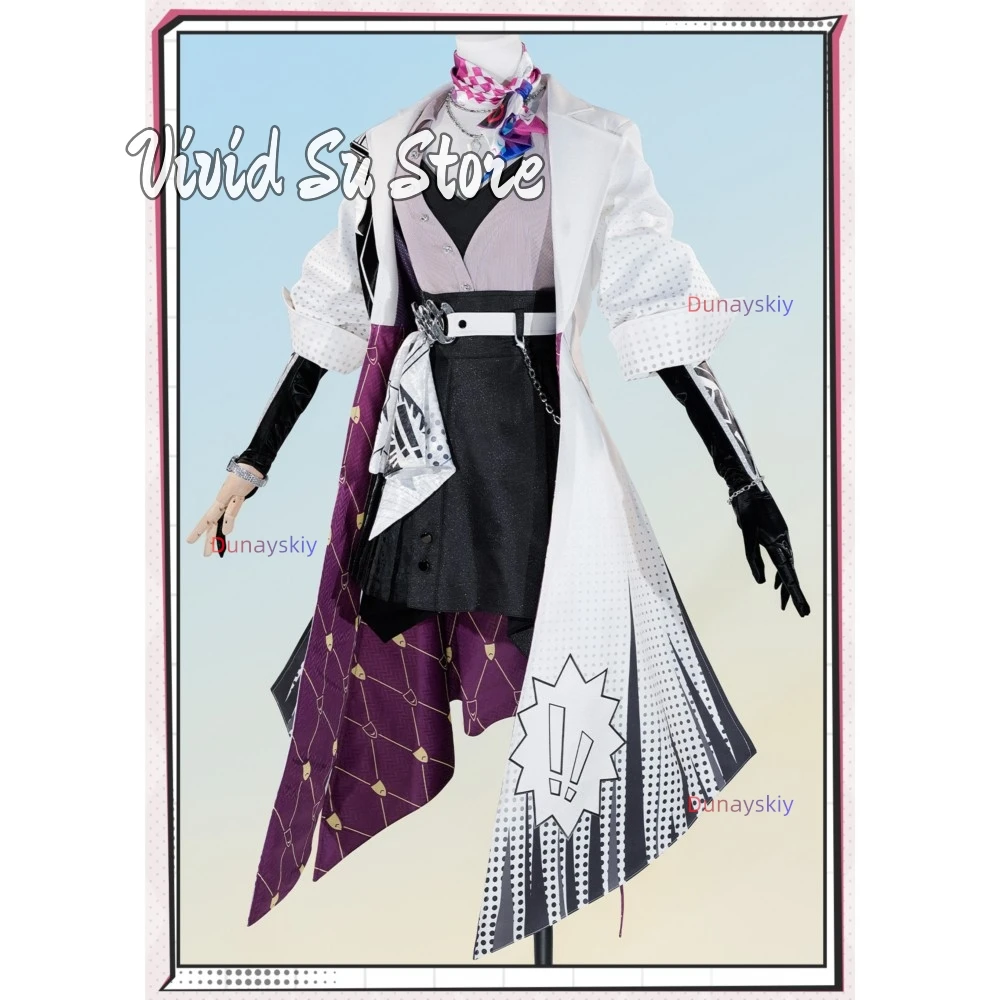 

Honkai: Star Rail Nihilux Cosplay Costume Wig Game Anime Party Uniform Hallowen Play Role Clothes Clothing Set