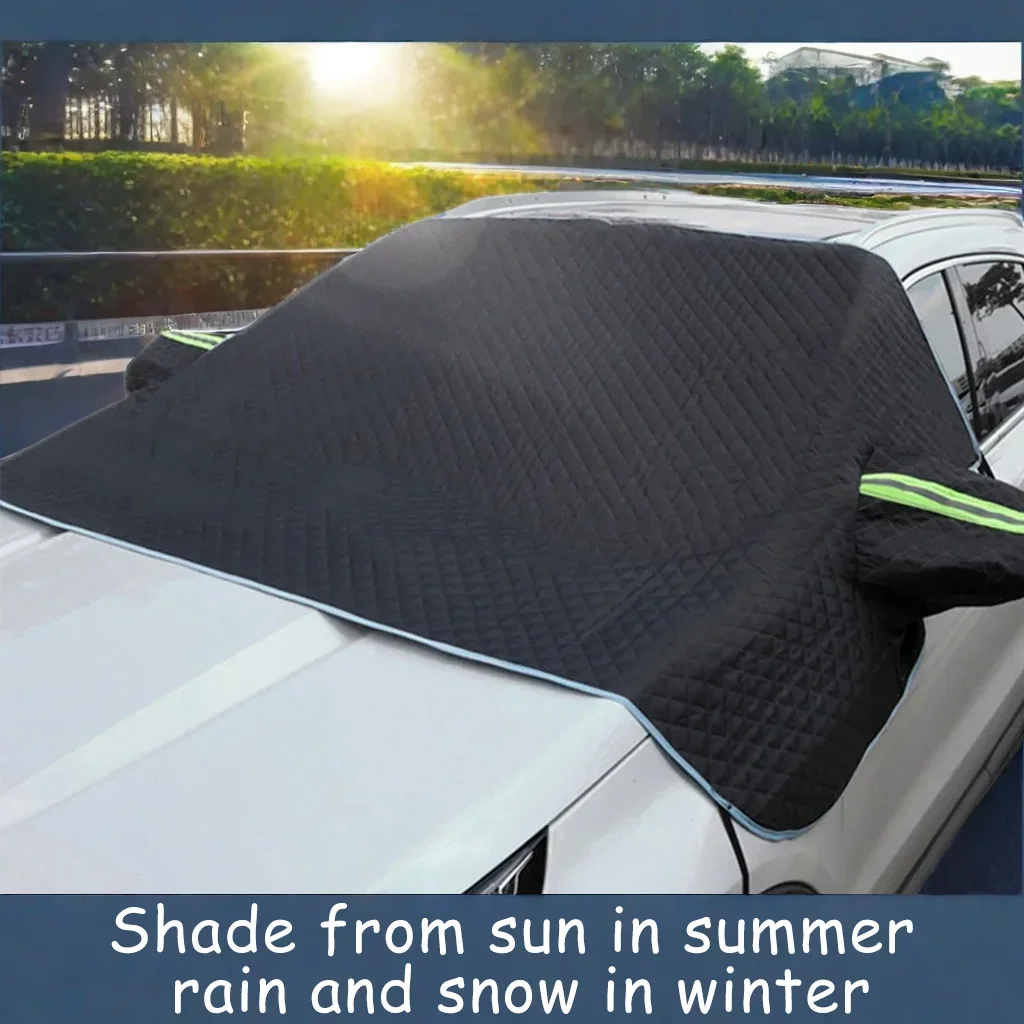 

7 Layer Thickened Car Front Window Cover Sunscreen & Snowproof Dual Purpose