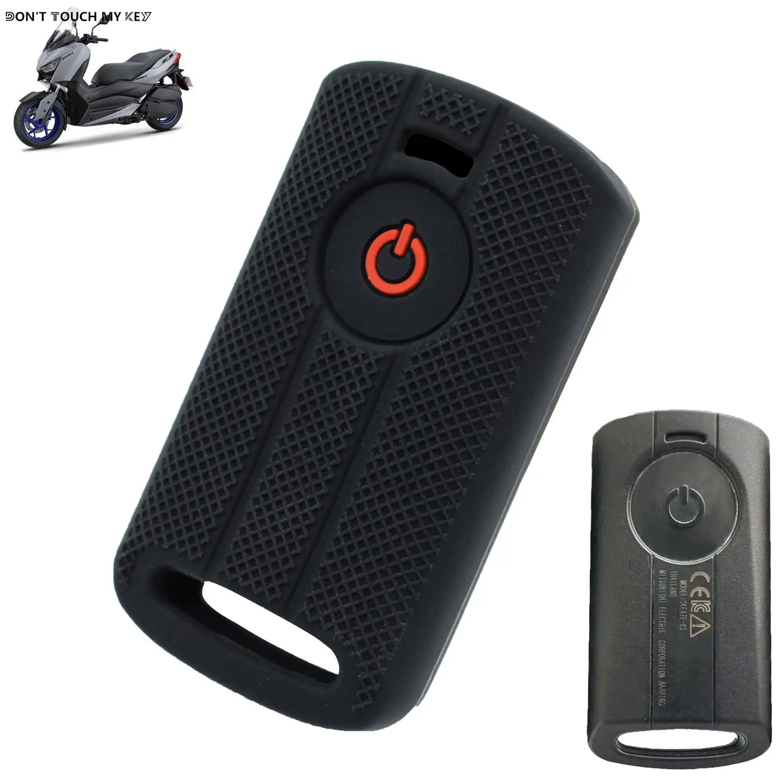 

Силиконовый чехол для ключей для Yamaha Xmax 250 300 400 XMAX300 Aerox 155 Tech Max NVX155 AX Mvx 55 AEROX JAUNS QBIX Держатель для ключей 2021