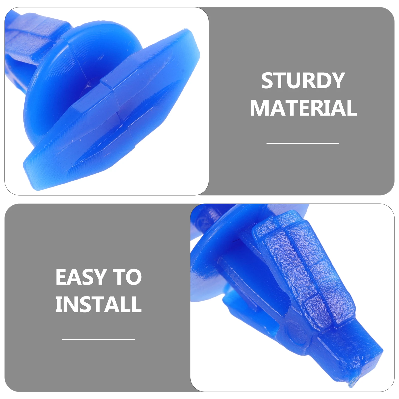 

100pcs Car Retainer Weatherstrip Fasteners Automotive Fastener Kit Sealing Strips Clips For Vehicle Auto Body Parts Accessories