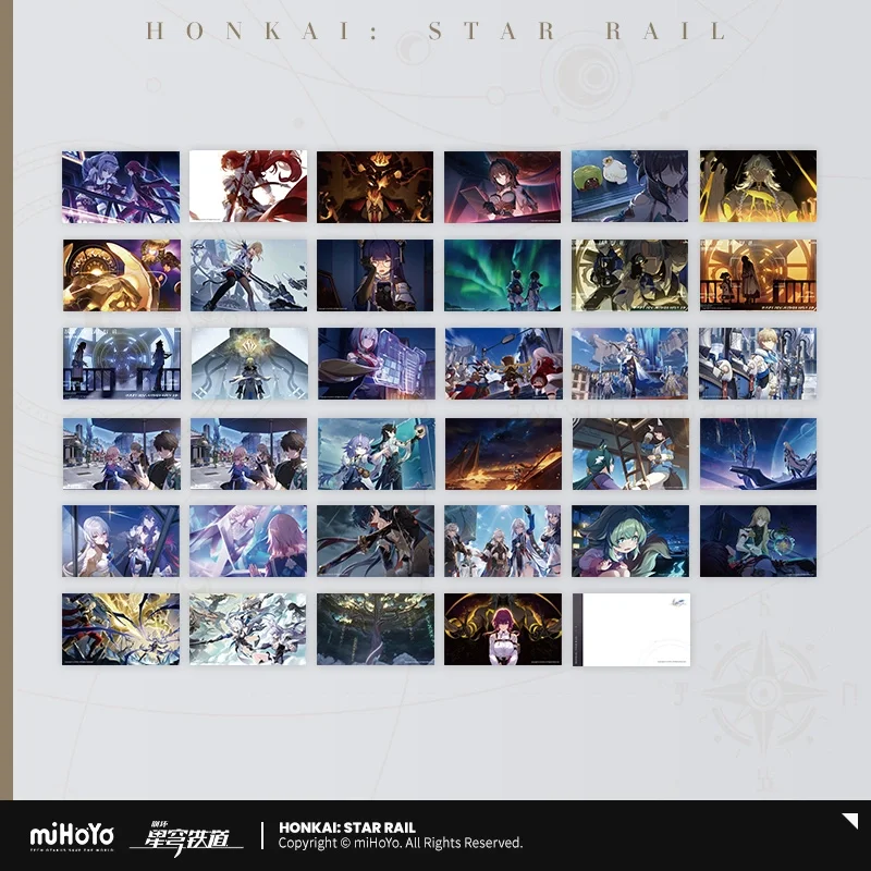 Официальный товар Sunsyea Honkai Star Rail miHoYo, оригинальные подлинные значки на акриловой подставке YNTXDHY, цветные бумажные открытки