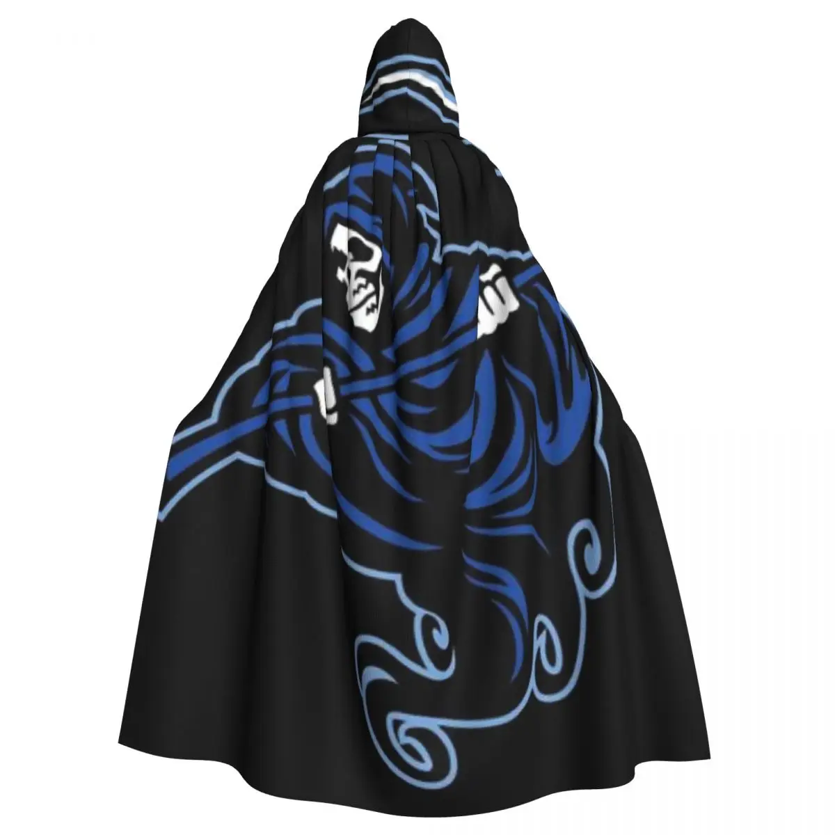 

Witch Cloak Skull Of Grim Reaper Halloween Cosplay Costume Unisex Adult Cloak Retro Ages Cape