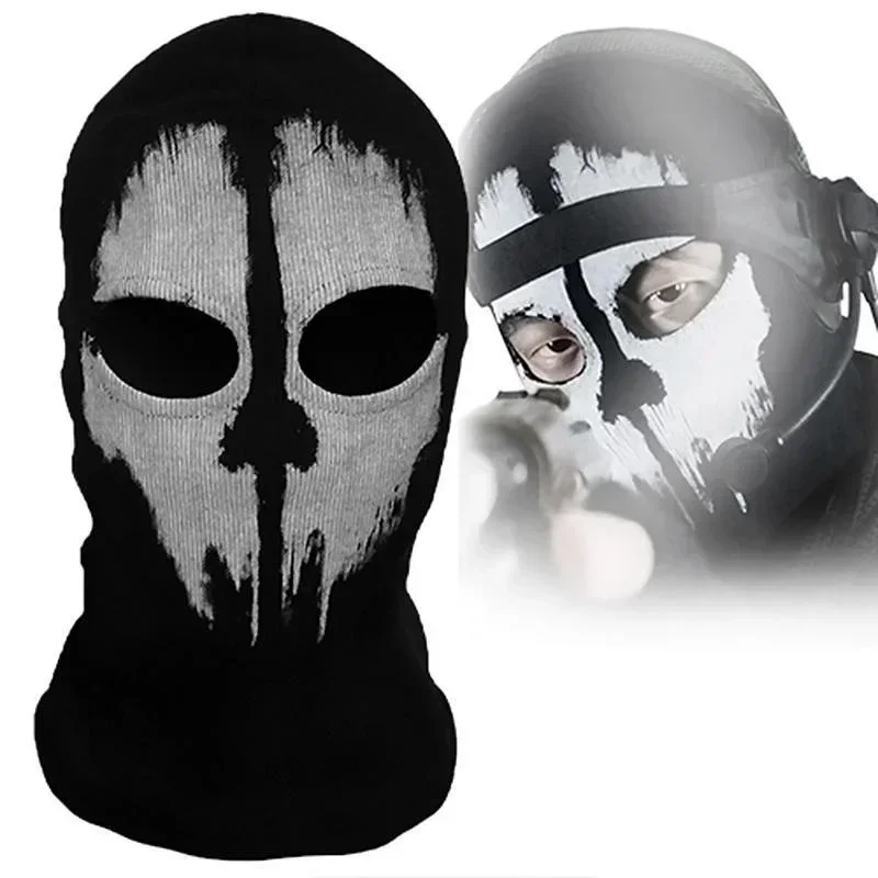 Novelty Balaclava Ghost Skull Bicycle Motorcycle Helmet Head Cover Ski Sports Neck Mask