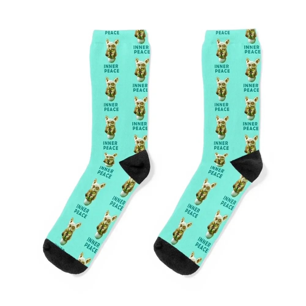 

Master Shifu kunfu panda Inner peace graphics print Socks Sports christmas gifts New year's luxury Mens Socks Women's