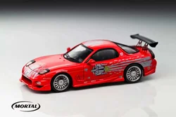 Sterfelijke 1:64 Sluierzijde Fastspeed Roodzilver Paarse Diecast Modelauto