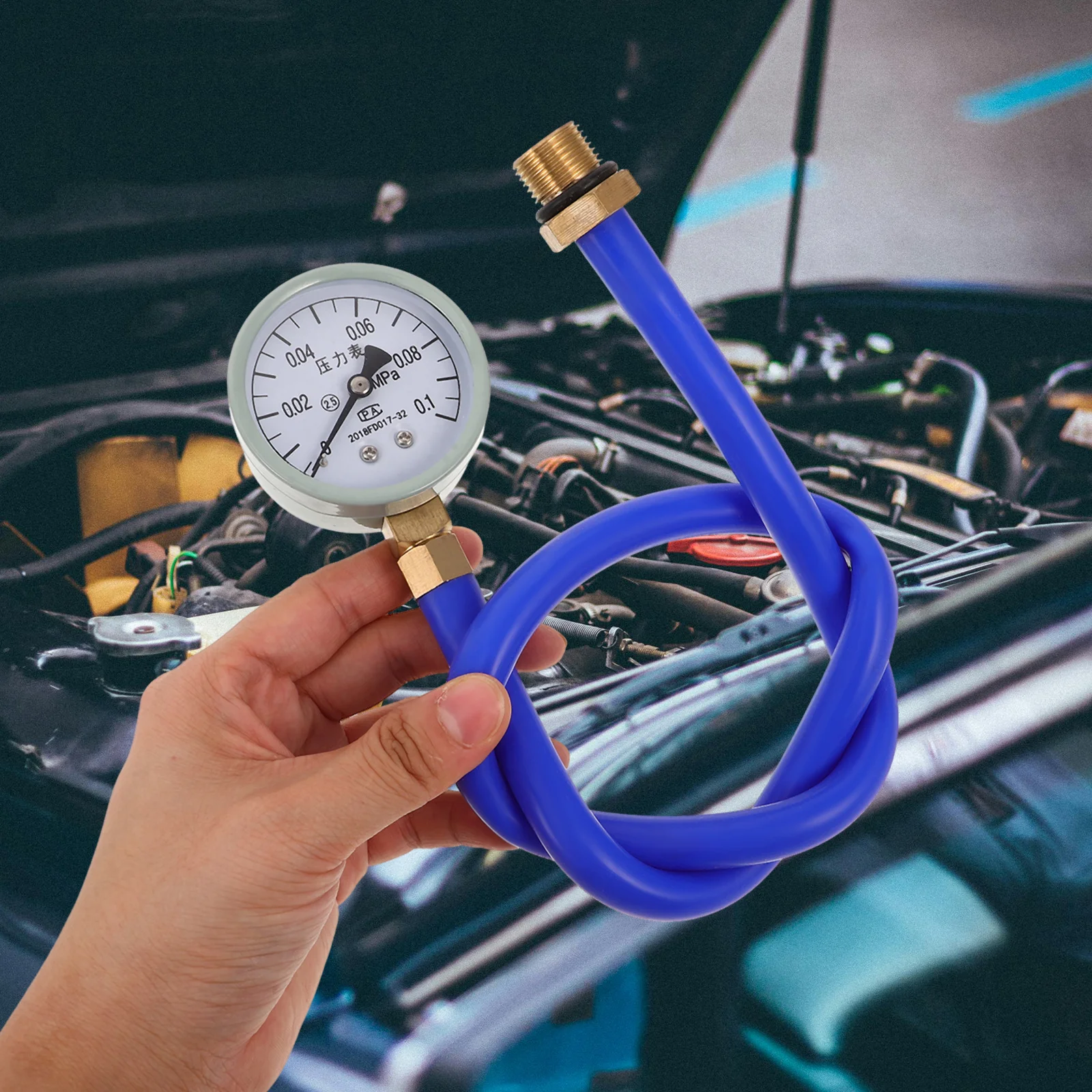 

Exhaust Back Pressure Tester and Gauge Kit for Cars Accurate Detection of Exhaust Restrictions Professional Grade Diagnostic