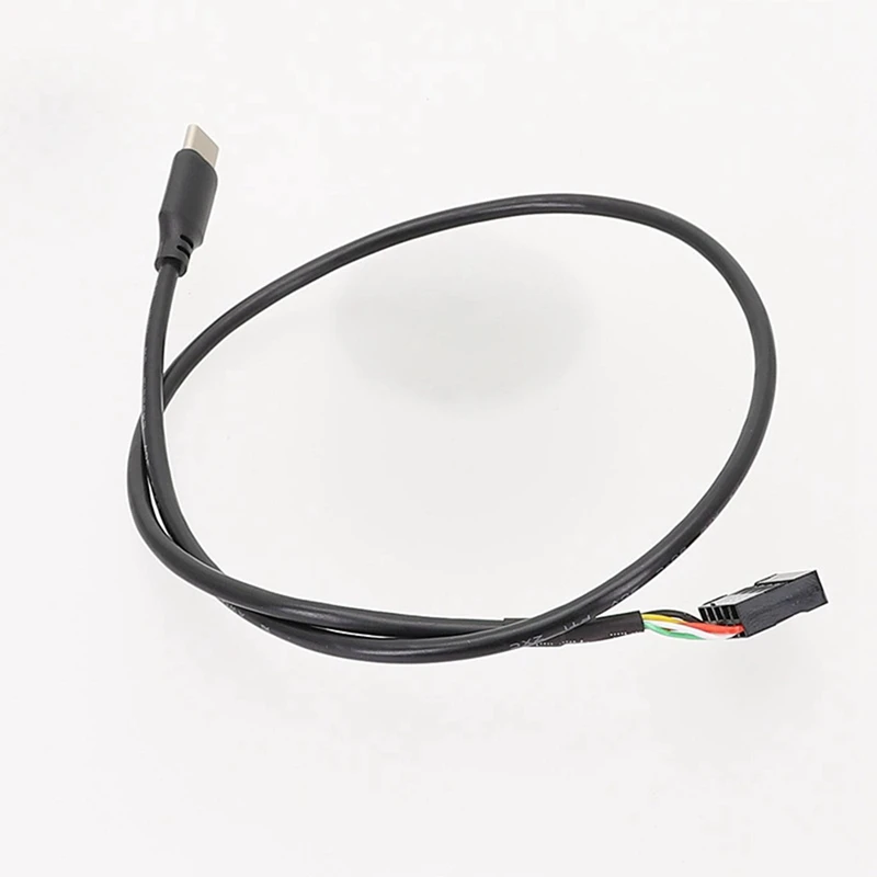 2Pcs USB 9Pin to USB Type C Cable for Computer Motherboard to USBC Secondary Screen PC LCD Screen 9Pin USB Cable Adapter