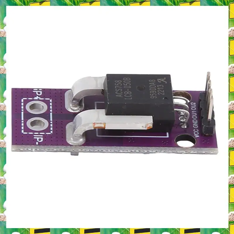 3C Electron ACS758 ACS758LCB-050B Current โมดูล Linear Hall Current Sensor PFF-T Current Detection 3-5V 50A ติดตั้งง่าย Easy T