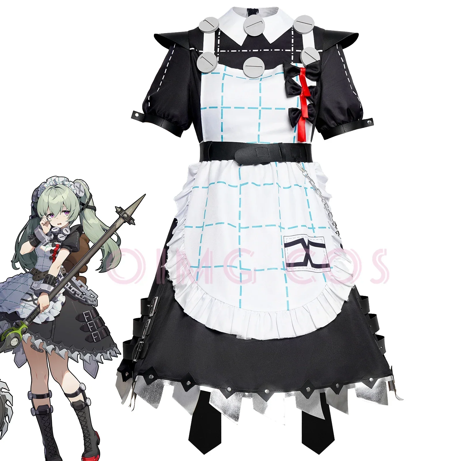 

Corin Wickes Zenless Zone Zero Cosplay Costume Anime Uniform Halloween Party Masquerade CostumesWomen Game