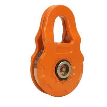 12.5T Heavy Duty Snatch Block, 25000lbs Minimum Break Strength, 12500 Lbs Working Load Limit, for Tractor Truck ATV UTV