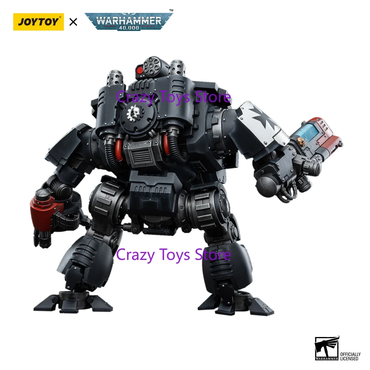 

[IN-STOCK]JOYTOY Battle For the Stars 1/18 Action Figures Black Templars Redemptor Dreadnought Model Boy Toy