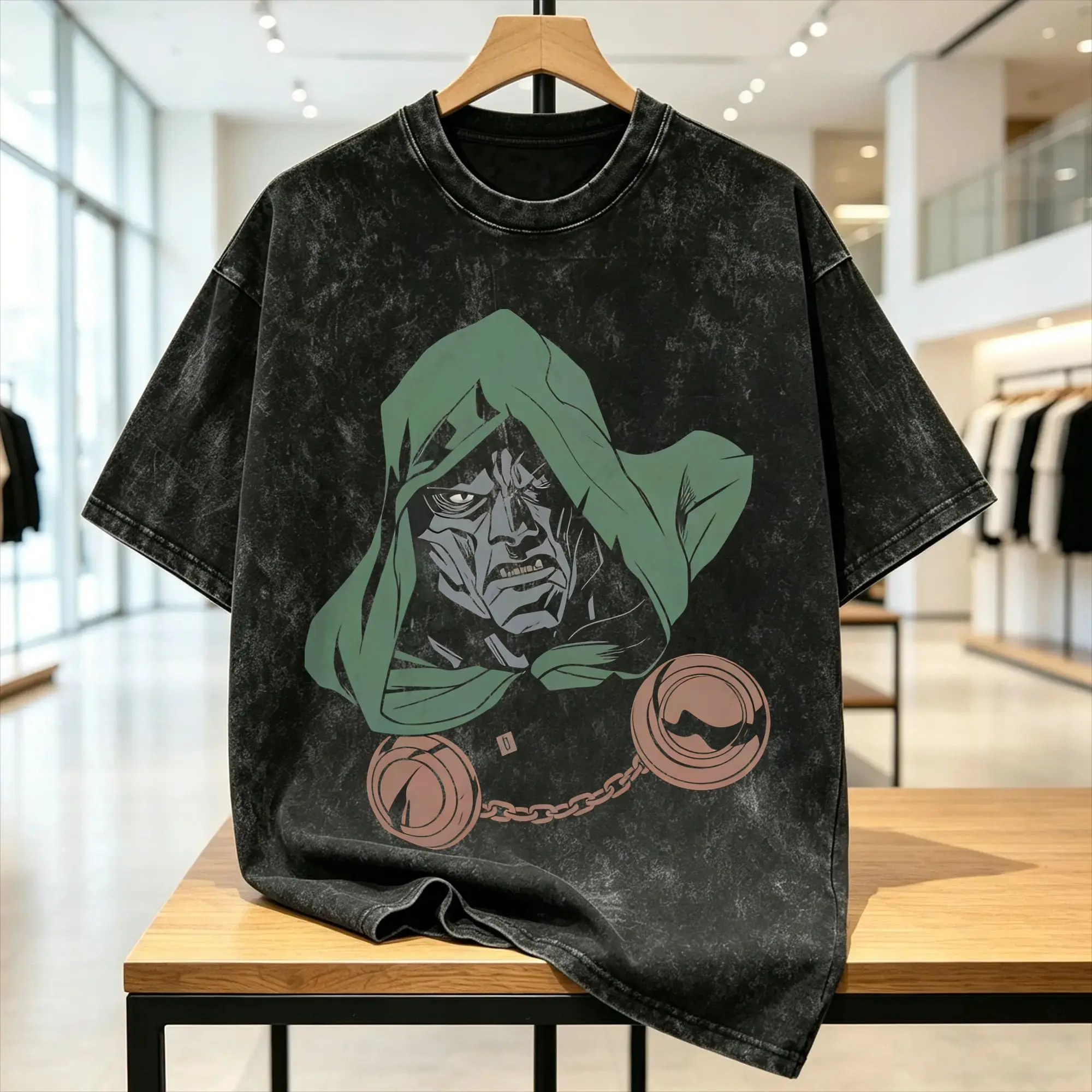 Men's Dr Dooms T-Shirts  Tops Beach Awesome Short Sleeve T Shirt O Neck Fashion Casual Tshirt Hot