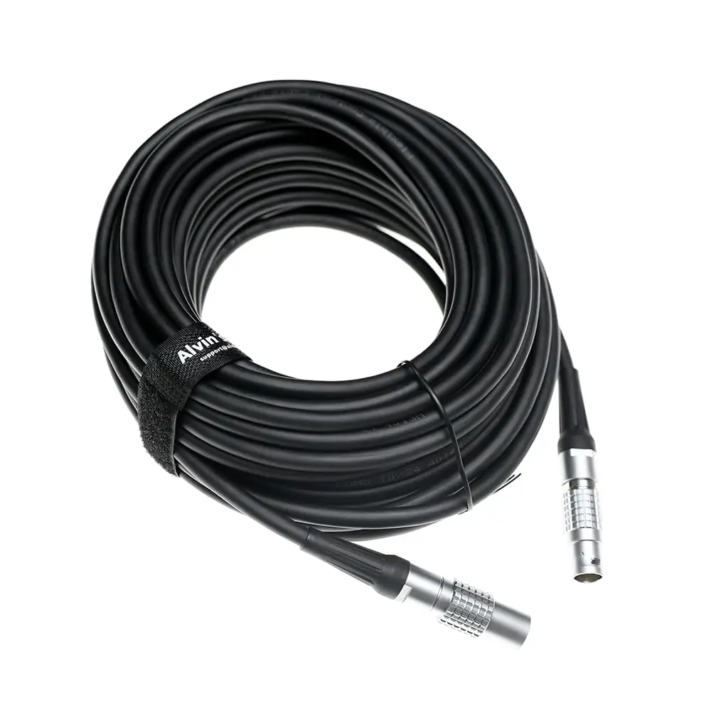 Alvins Cables Preston Digital Micro Force DMF 2B 14 Pin Male to Female Extension Cable 15M|50Ft
