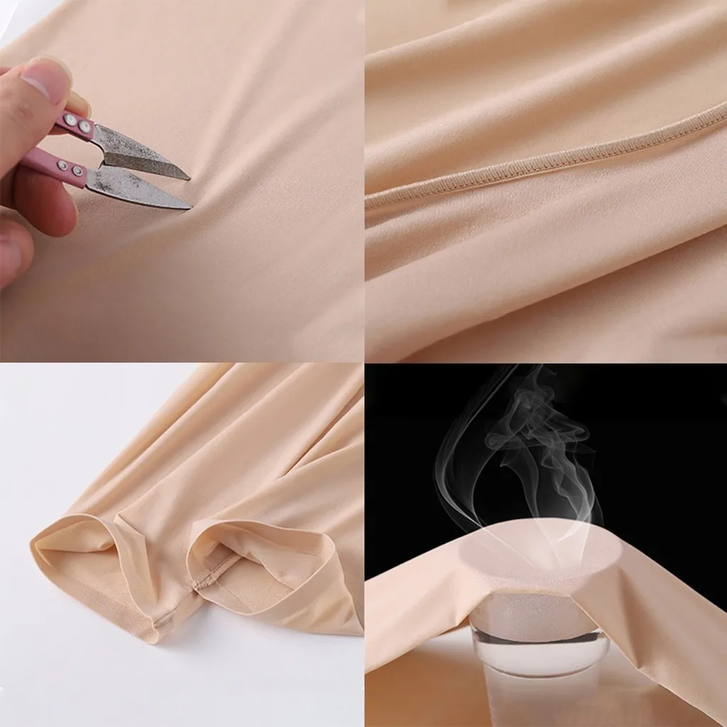 ZXYOUPING Seamless Bottoming Shirt Set Autumn and Winter Slim Elastic Bottoming Shirt Invisible Thin Bottoming Underwear Set