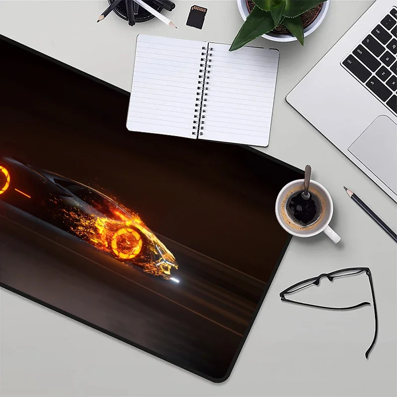 Sparks Mouse Pad Xxl Mousepad Gamer Sports Cars Deskmat Computer Tables Desk Mat Playmat Deskpad Keyboard Gaming Mats Cabinet Xl