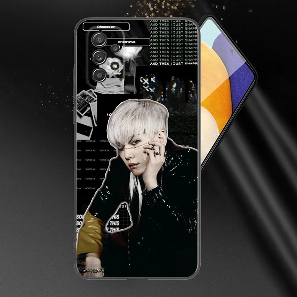 Korea Kpop-E-EXO Phone Case For Samsung Galaxy A13,A21s,A22,A31,A32,A52,A53,A71,A80,A91 Soft Black Phone Cover