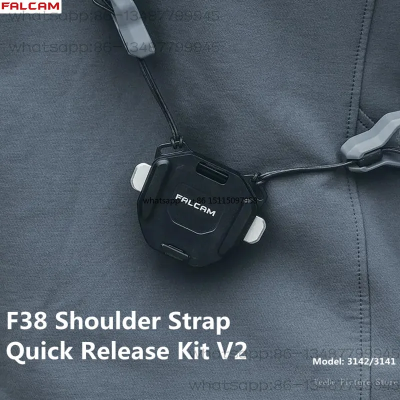F38 V2 Shoulder Strap Quick Release Kit Universal DSLR Camera Gimbal Quick Release Plate Clamp Photography Accessories