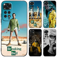 Breaking Bad TV Show Black Phone Case For Xiaomi Redmi Note 12 Pro 11 Pro Plus 11S 11T 10 10T 5G 10S 9S 9 8 Pro Cover