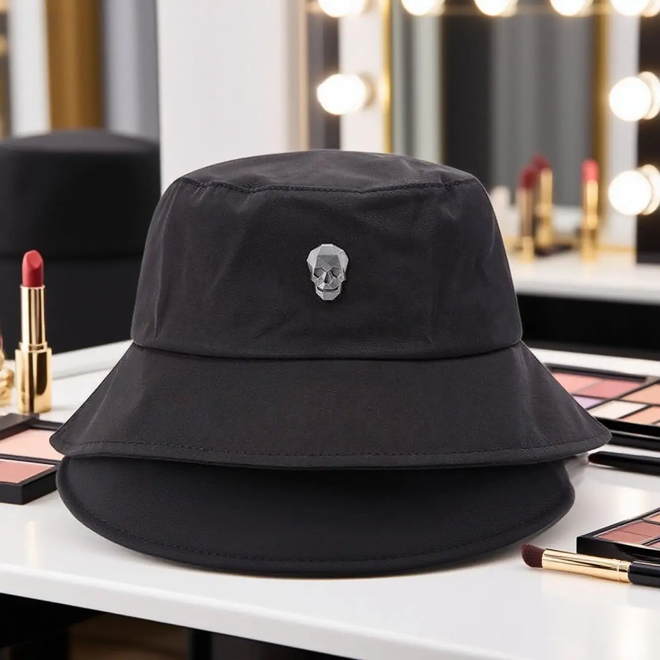 

Кепки для гольфа для мужчин и женщин с тем же черной модной рыбацкой шляпой, шляпой от солнца и защитой от ультрафиолета.