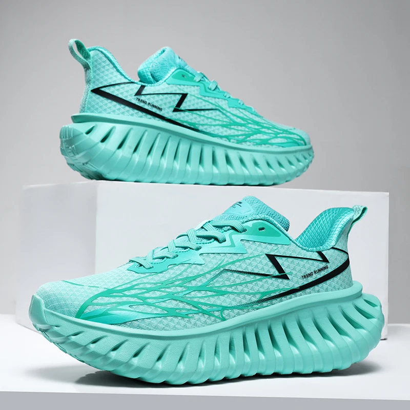 

Мужские теннисные туфли высокого качества, новые дышащие кроссовки, амортизирующие марафонские кроссовки, удобные модные летние тренировочные туфли