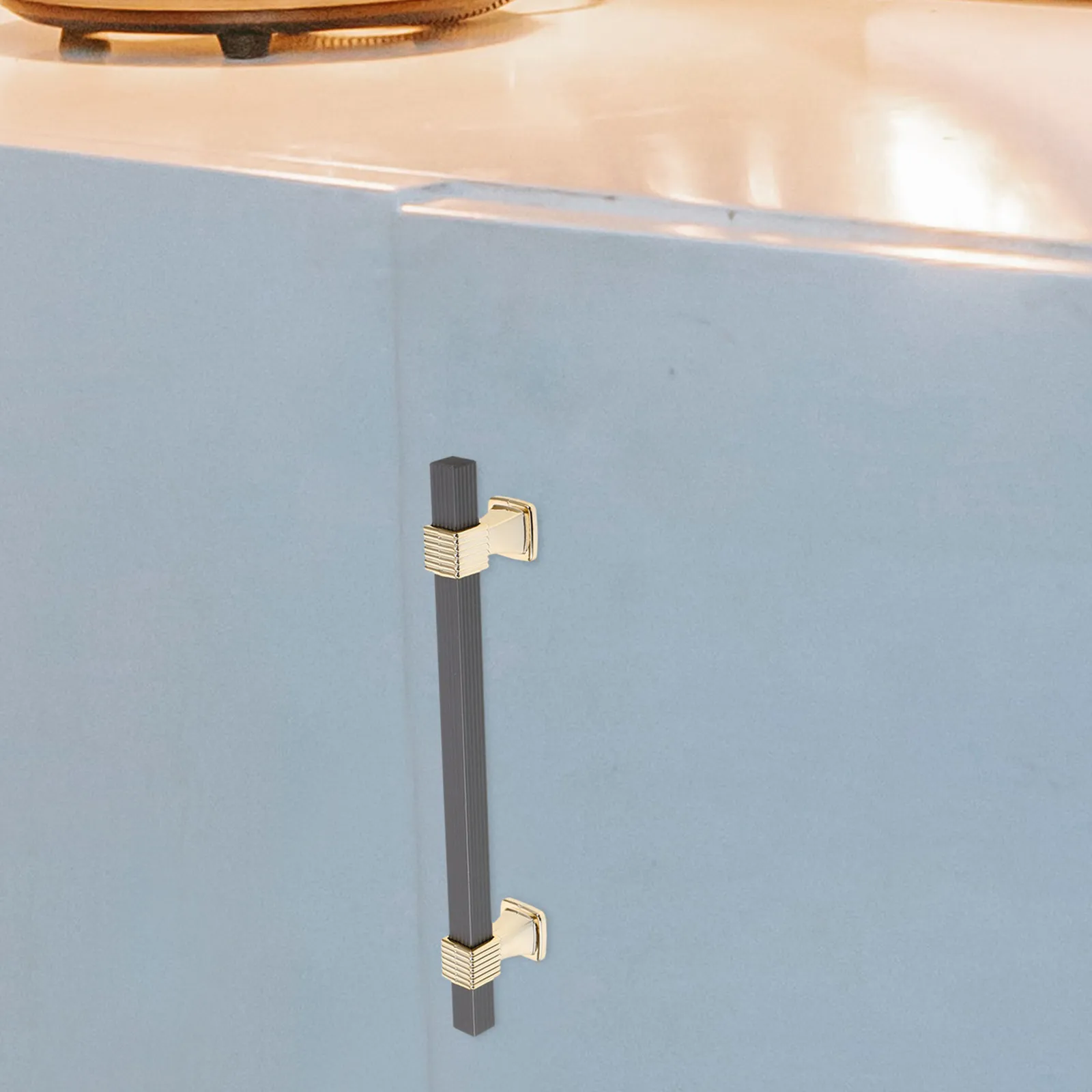 Aluminium Alloy Cabinet Handle Modern Delicate Furniture Pull Handle for Dresser Wardrobe Drawer Cupboard TV Stand Kitchen