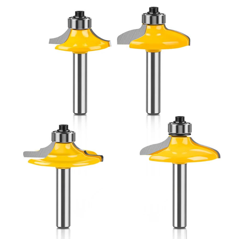 Imagem -02 - Haste Gaveta Frente e Porta do Armário Frente Router Bit Grupo Bits de Cortador de Madeira mm 12 mm Pol 2in 14 Pcs