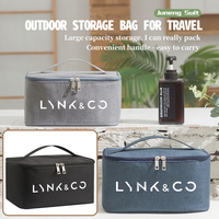 Toiletries Organizer Pouch Flip Fold Hanging Cosmetic Bag For LYNK&CO Phev 05 Phev 06 Phev 09 01 02 Hatchback 03