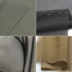 Thick Coyote Brown Army Green Wolf Grey Black Mesh Fabric Breathable Cloth Tactical Garment Helmet Cover DIY