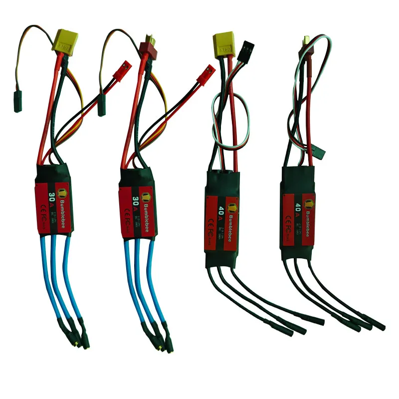

Bumblebee 30A 40A Brushless Electronic Speed Controller for Fixed-Wing RC Model Aircraft Accessories