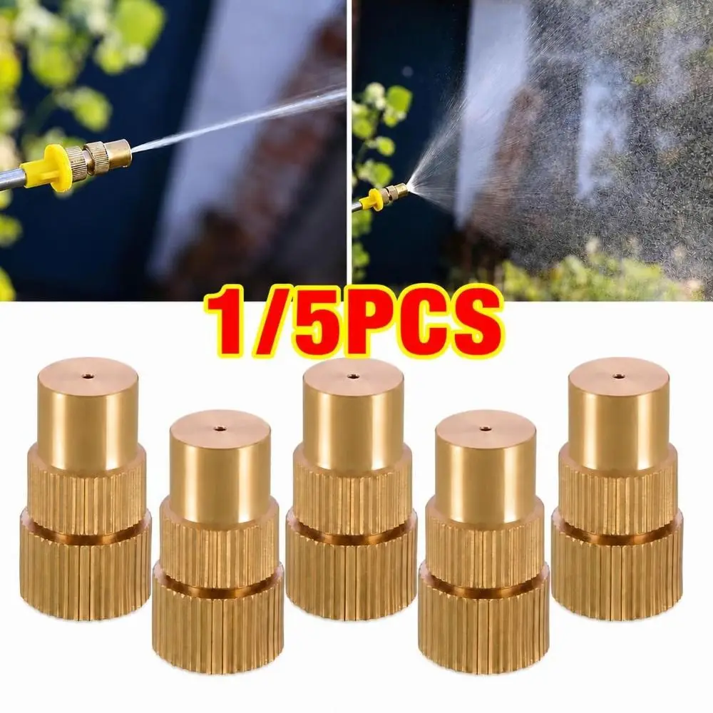 Durable Mini Atomizing Nozzle Copper Adjustable Spray Nozzle Copper Nozzle