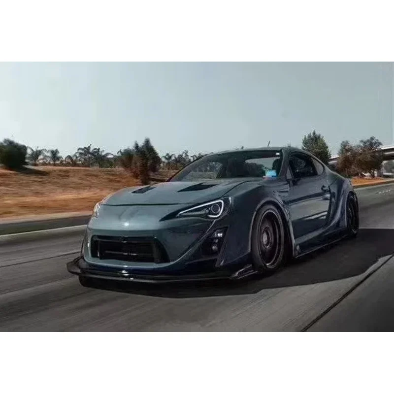 

Factory Hot Selling For GT86 Carbon Fiber Body Kit 86BRZ Upgrade VARS Wheel Arch Front Bumper Rear Bumper Diffuser Side Skirt