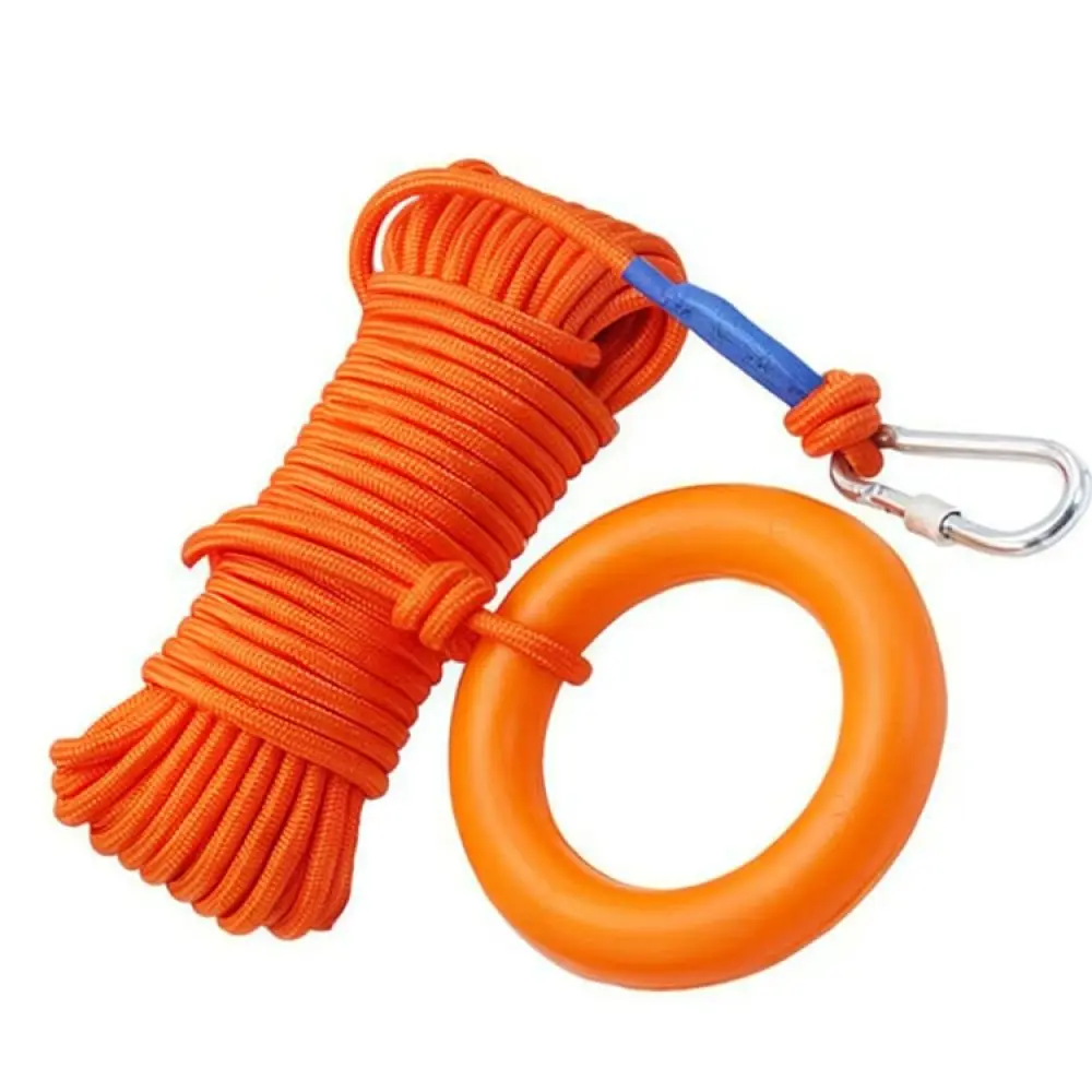 Floating Rescue Line Water Safety Rope Reflective Nylon Cord For Boating Sailing Kayak Emergency Survival Supplies