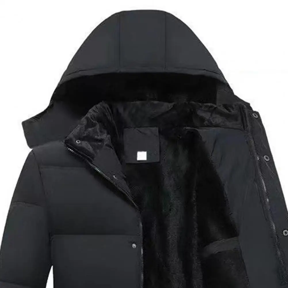 Chaqueta de hombre con cuello levantado Parka para hombre nueva chaqueta de invierno chaquetas cálidas de lana abrigo de ocio de negocios para hombre abrigo de béisbol