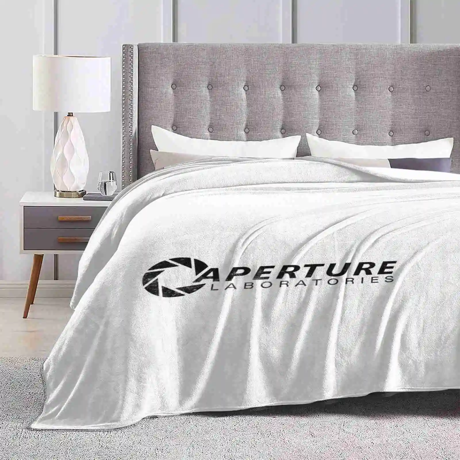 Aperture Hd Original Latest Super Soft Warm Light Thin Blanket Portal 2 Aperture Science Aperture Stuff Aperture Wallpaper