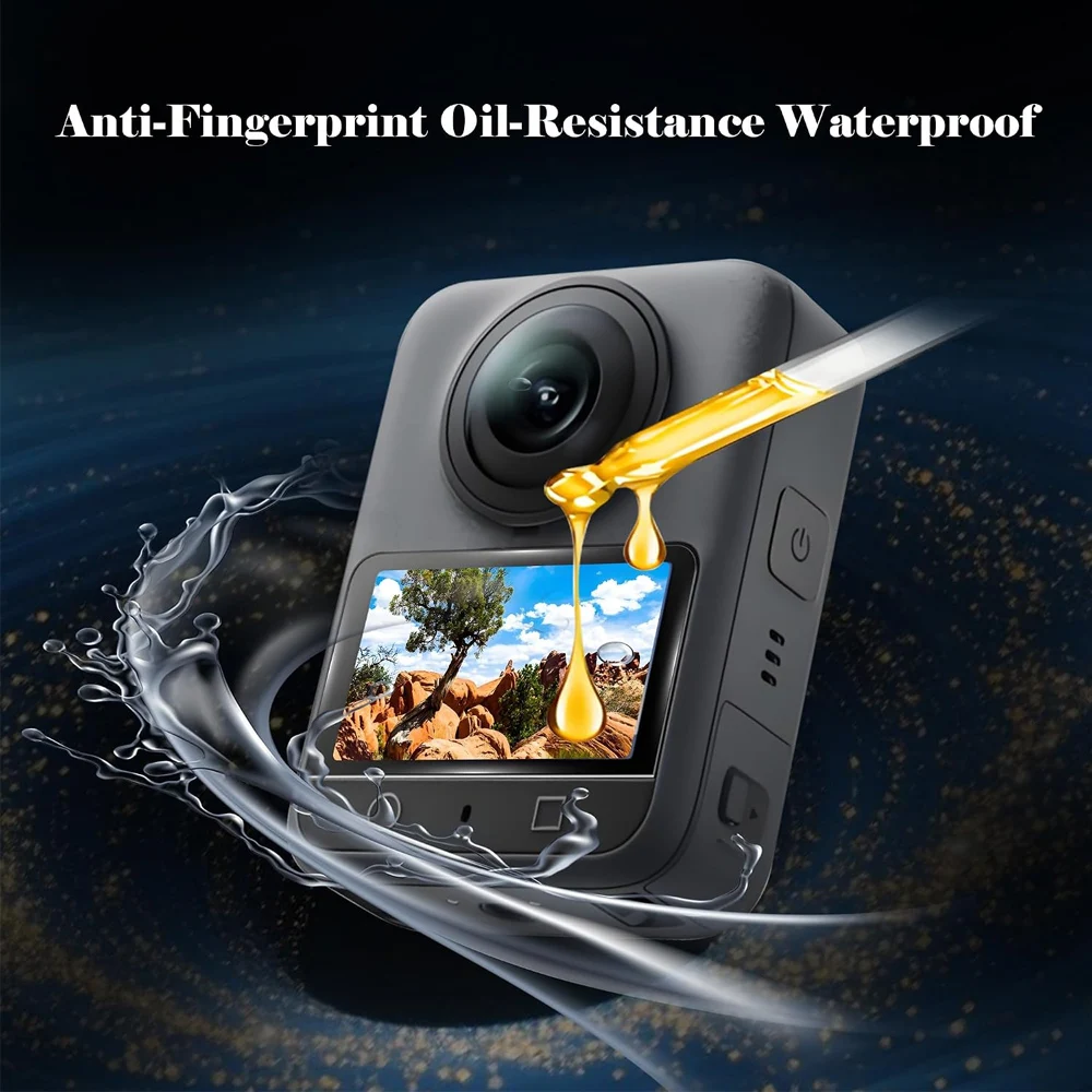 9H Tempered Glass Screen Protector for DJI OSMO 360 Anti-scratch Screen Protective Glass Film for DJI Osmo 360 II Accessories