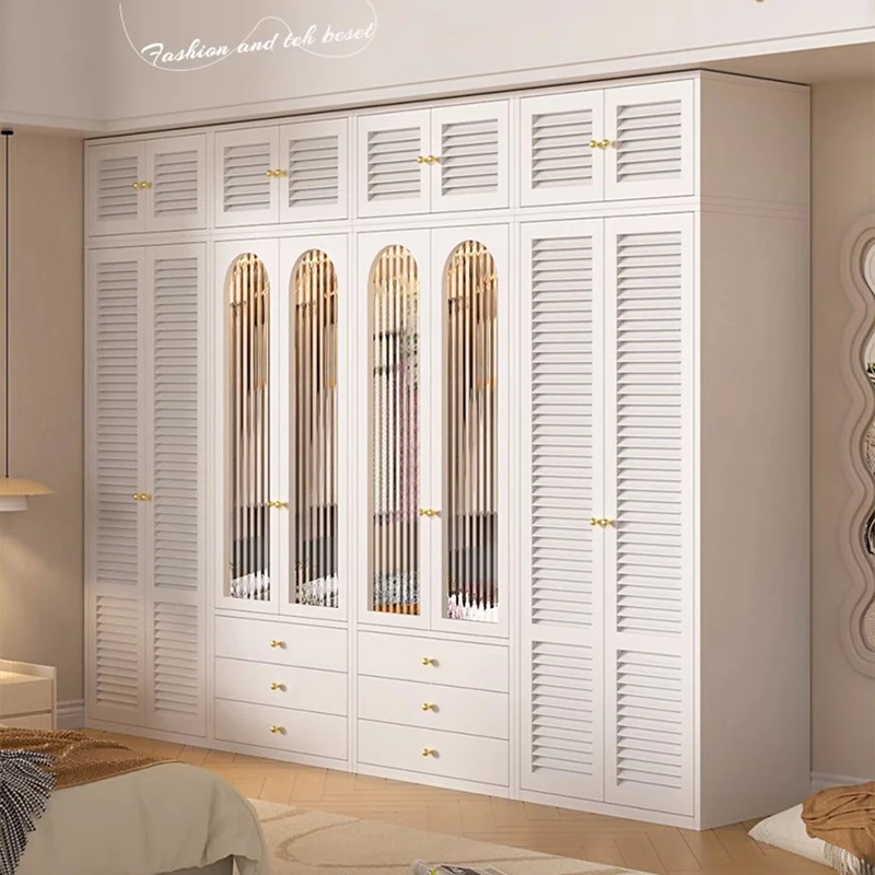 

Wooden Display Nightstands Closet Cube Simple Minimalist Modern Wardrobe Space Saving Makeup Clothes Ropero Trendy Furniture