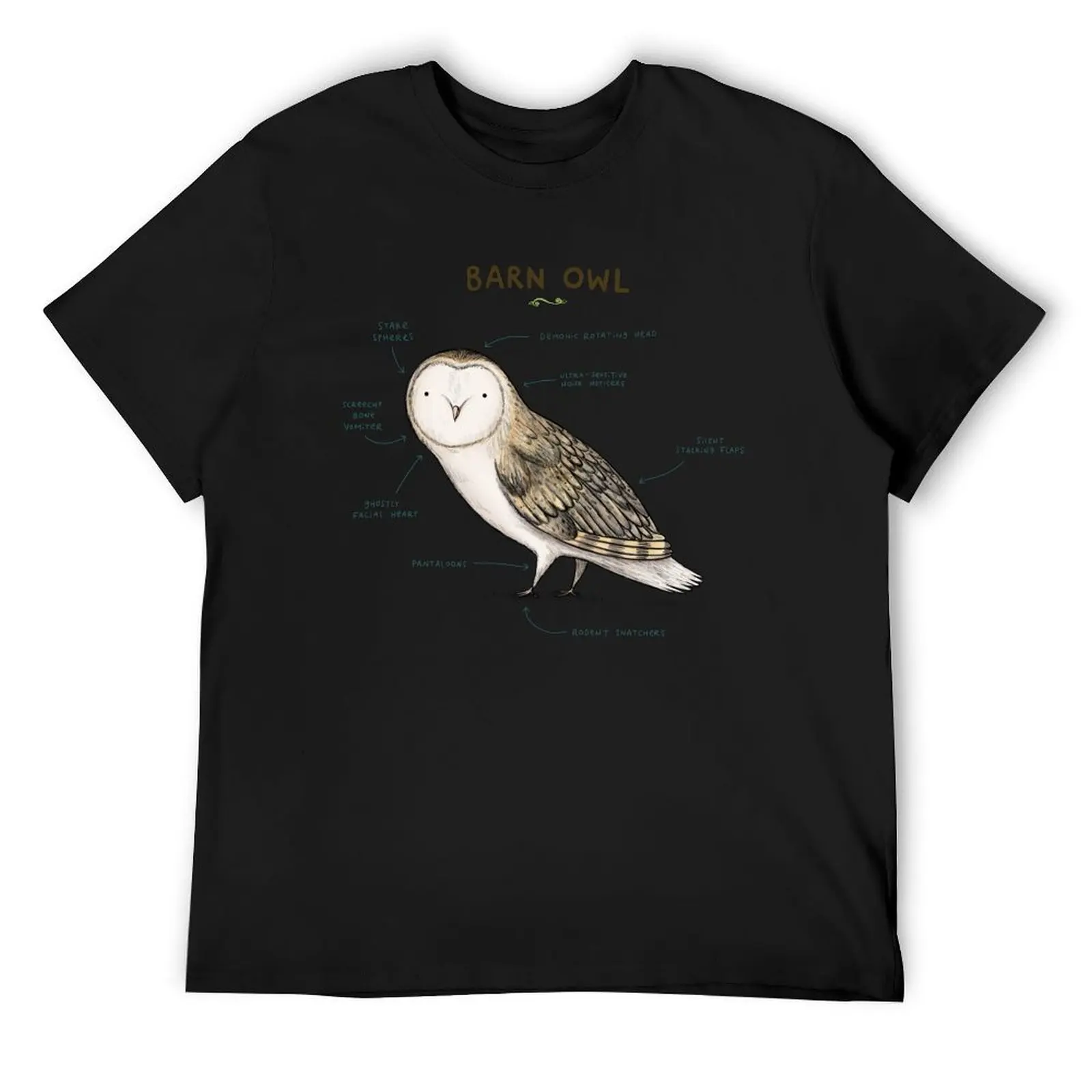 

Anatomy of a Barn Owl T-Shirt