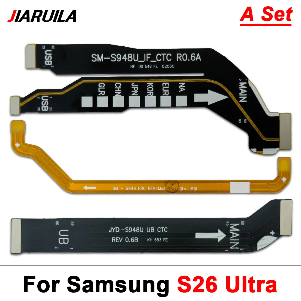 1Pcs For Samsung S26 S25 S20 S21 S22 S23 S24 Plus Ultra Wi-Fi Signal Antenna Main Board Connector Motherboard Main Flex Cable