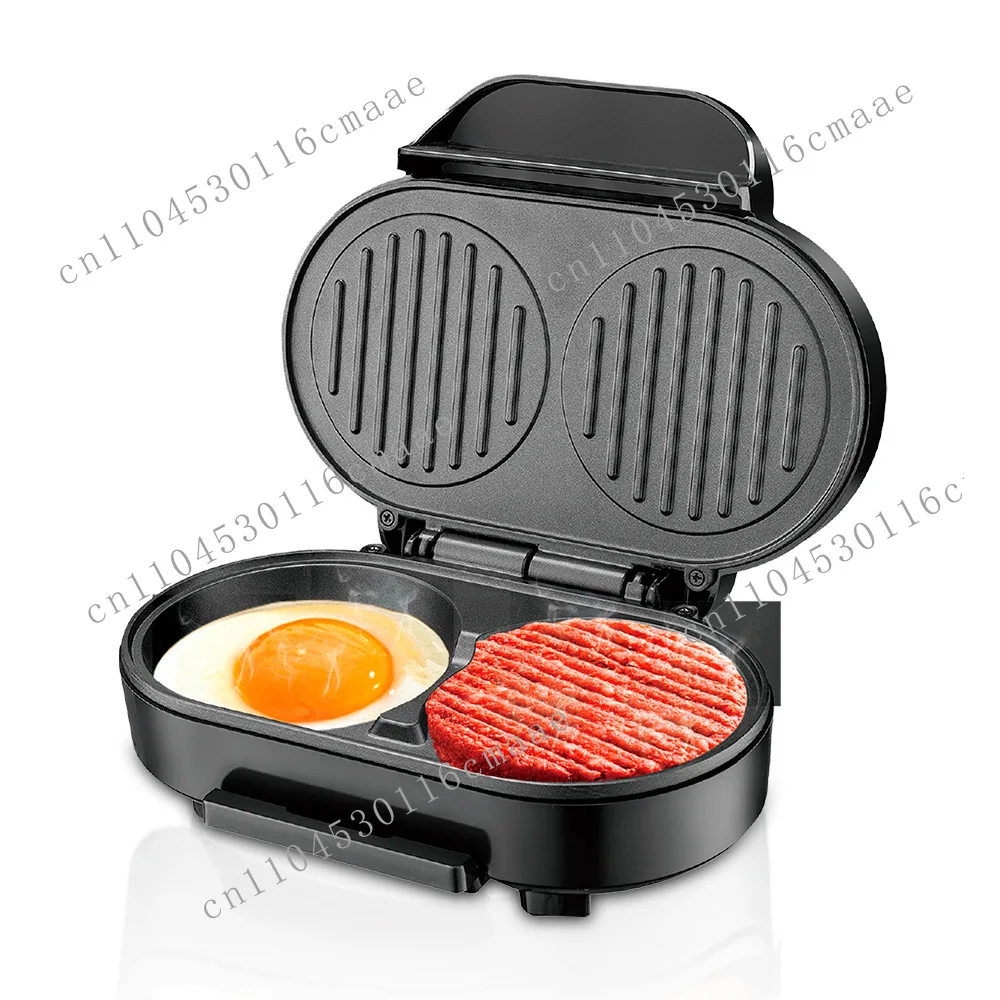 Egg burger  household European breakfast omelette steak pancake