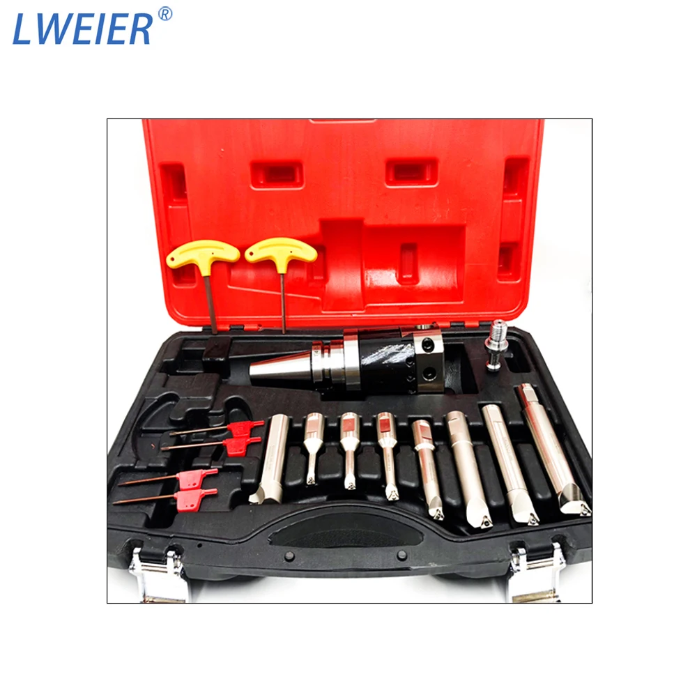 Machine Tools Boring Tools Set BT30 BT40 BT50 NBH 2084 Boring Head 8pcs Boring Bars for CNC Engraving Machine Milling