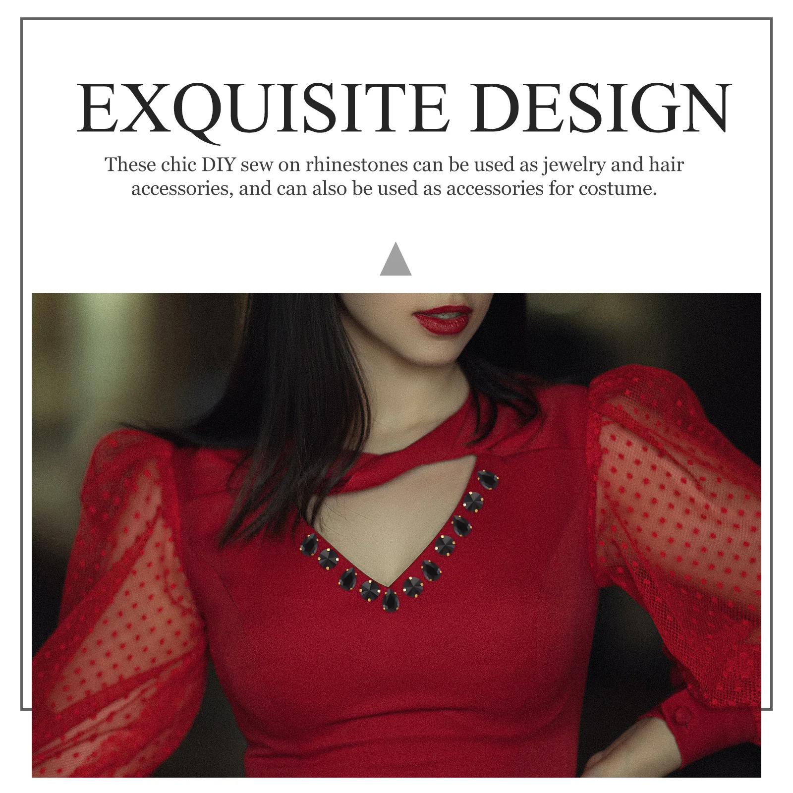 

50Pcs Exquisite Small Rhinestones for DIY Clothing Jewelry Handmade Projects Glittering Decorative Accessories