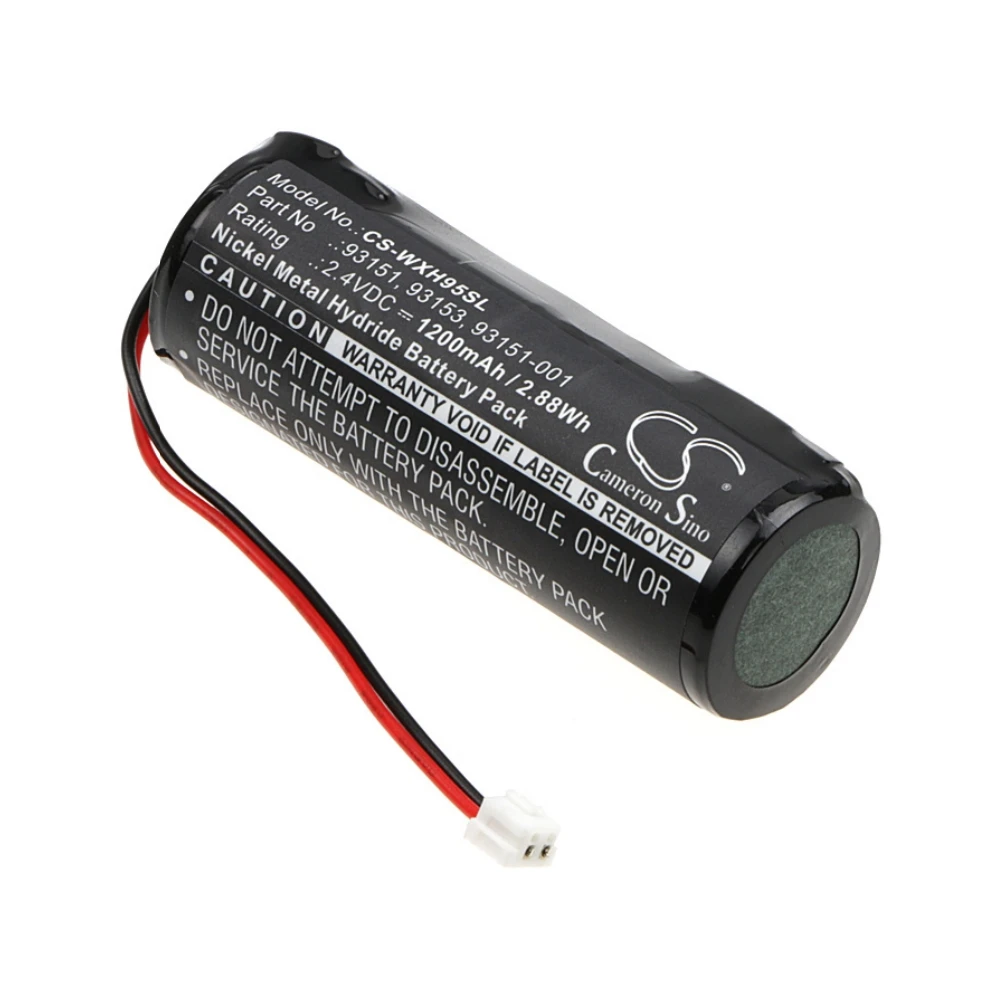 

Ni-MH Shaver Battery for Wahl, 2.4V, 1200mAh, Compatible Models: Pro 9550, Sterling Eclipse 8725