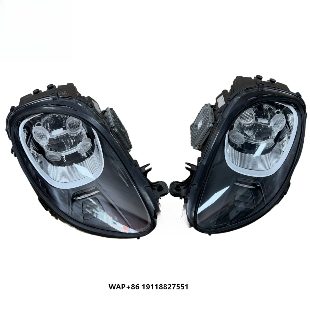 For  918 Spyder Headlight Assembly 2010-2015 Porsche 918 RSR Original LED Headlamp LED Daytime Running Lights