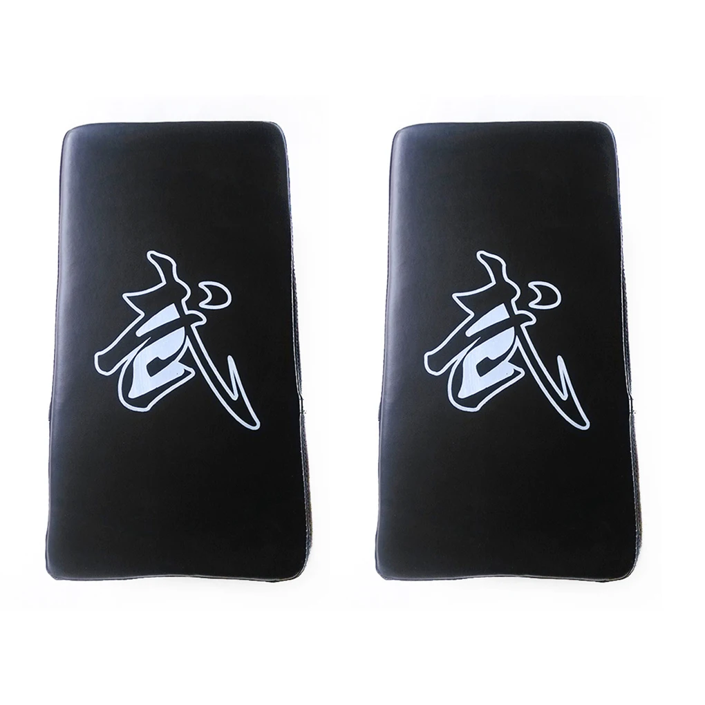 

2 шт./компл. Kick Strike Pad для бокса, бокса, тренировочная мишень, дизайн на молнии, чехол из искусственной кожи, наполнитель с губкой, боксерская сумка