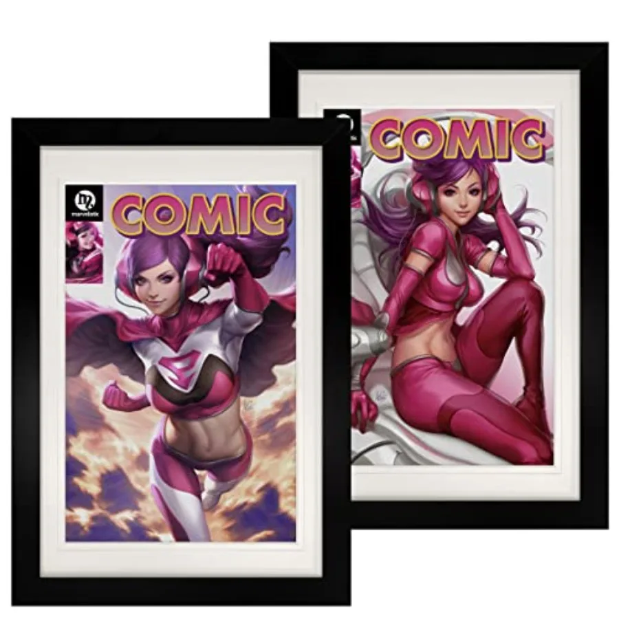 Comic Book Frame - 2 In A Pack With Artworks By Artgerm. Uv Protection And Doub…