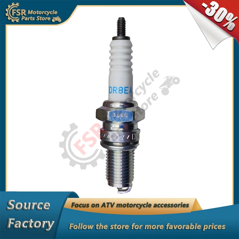

SPARK PLUG DR8EA,FOR STELS ATV 300 B,QUAD PARTS,P/N:2.1.01.0570 LU018894