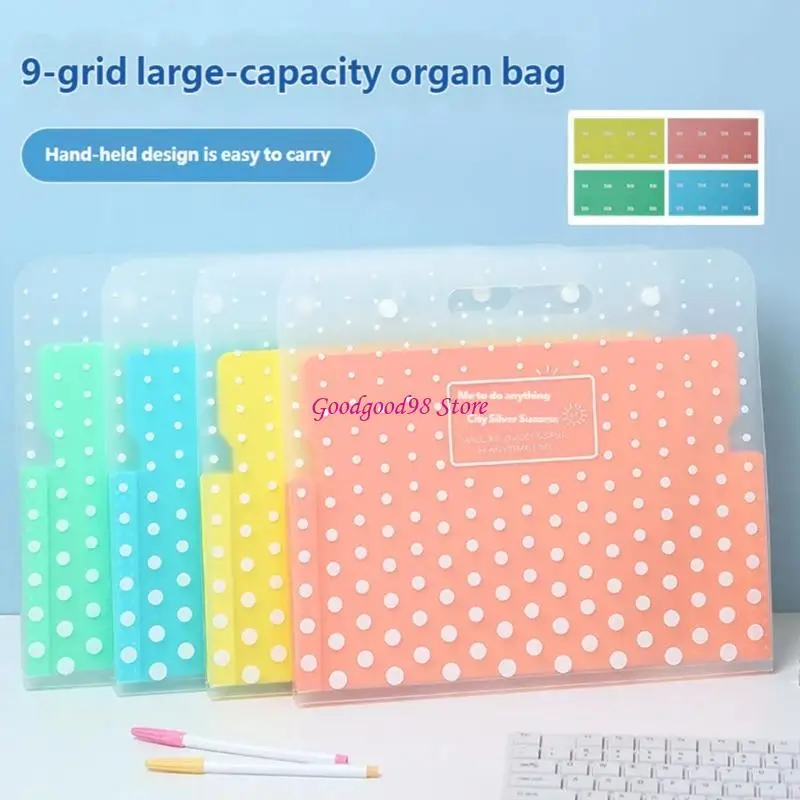Large Capacity File Organizers Document File Folders Waterproof Size File Bag